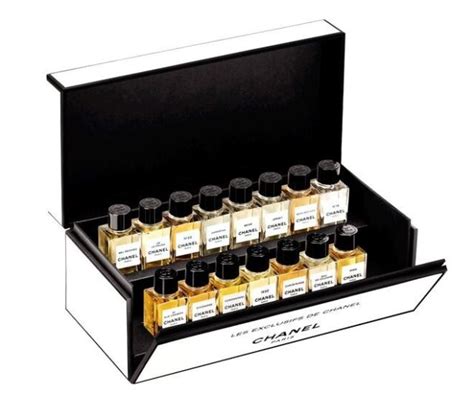 chanel exclusifs samples|chanel perfume samples set.